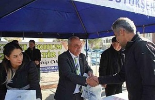 Aydın Büyükşehir’in fidelerine Sultanhisar’da...