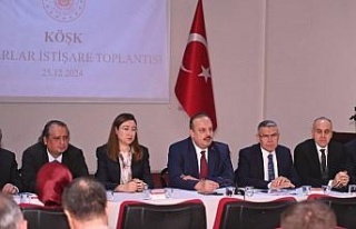 Aydın Valisi Canbolat, Köşk’te muhtarlarla toplantıda...