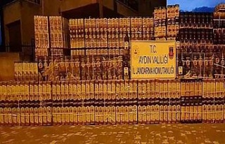 Aydın’da 10 bin adet sahte boş zeytinyağı tenekesi...