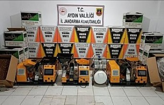 Aydın’da 1 milyon TL değerinde kaçak tütün...