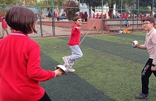 Aydın’da minikler, spor dallarındaki yeteneklerini...