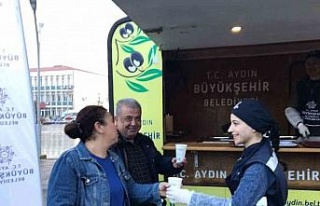 Başkan Çerçioğlu’nun iç ısıtan ikramı sürüyor