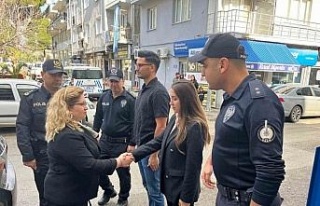 Kaymakam Doğru, emniyet ve jandarma ekipleri ile...