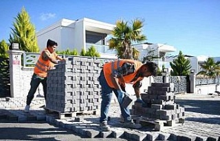 Kuşadası Belediyesi’nden Soğucak’ta yol yapım...