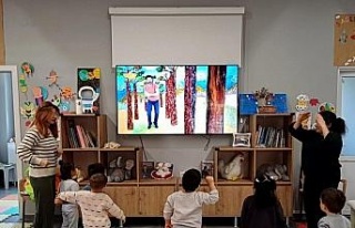 Kuşadası’ndaki çocuklar için dinazor atölyesi...