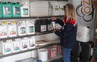 Söke’de zirai ilaç ve gübre bayileri denetlendi