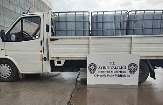 Aydın’da 3 bin litre tağşiş yağ ele geçirildi