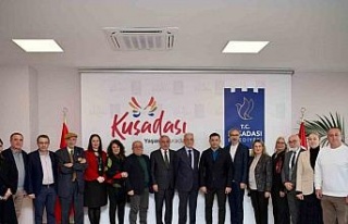 Başkan Günel eski Dışişleri Başkanı Karayalçın’ı...