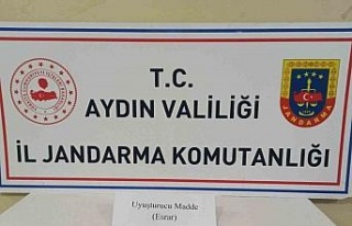 Jandarmanın hassas burunlu köpeği uyuşturucuya...