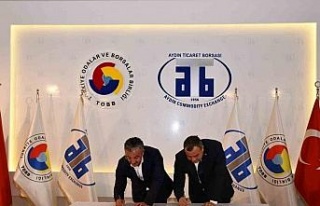 Aydın’da ‘Kardeş Borsa’ için imzalar atıldı