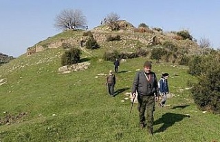 Aydınlı doğaseverler Orthosia Antik Kenti’ni...