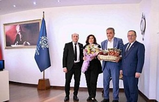 Başkan Çerçioğlu ATB Başkan Yardımcısı Ülgen...