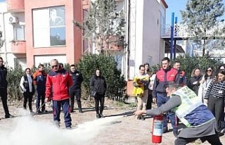 Didim’de arama kurtarma eğitimleri devam ediyor