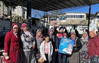 Jandarma ekiplerinden vatandaşlara çevre bilinci...