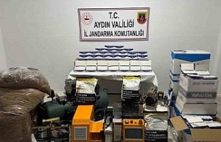 Jandarmadan sigara kaçakçılığı operasyonu: 1...