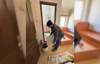 Karacasu’da misafir evi konforlu hale getirildi
