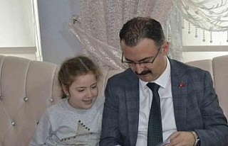 Kaymakam Ateş, öğrencilerin misafiri oldu
