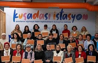 Kuşadası Belediyesi’nden kadınlara internet ve...