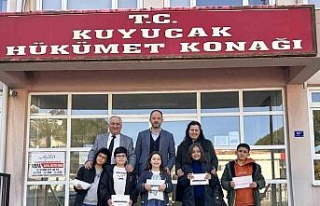Kuyucak Kaymakamı Niyazi’den BİLSEM öğrencilerine...