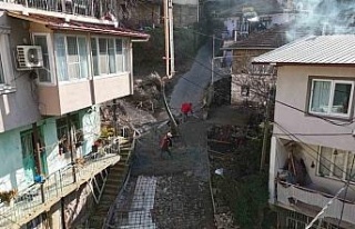 Nazilli Belediyesi Işıklar Mahallesi’nde çöken...