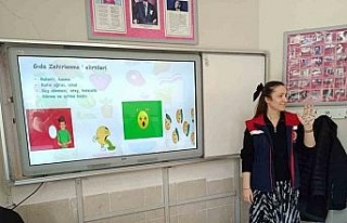 Özel öğrencilere gıda güvenirliği eğitimleri...