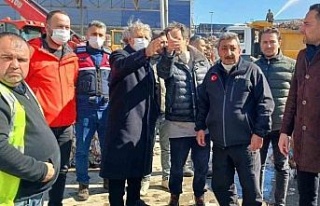 Söke’deki yangını kontrol altına almak için...