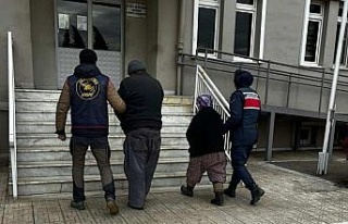 Yevmiyeli çalıştıkları çilek bahçesinde yakalandılar