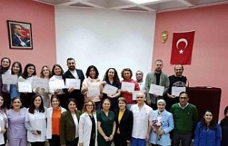 Aydın Devlet Hastanesi’ndeki eğitim programı...