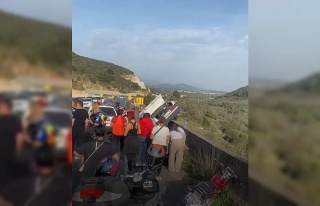 Aydın’da zincirleme trafik kazası: 8 yaralı