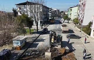 Başkan Tetik, yol çalışmalarını yerinde inceledi