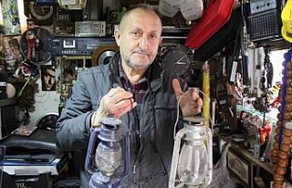 Bir zamanlar her evin vazgeçilmezi olan gaz lambaları...