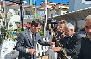 Bozdoğan’da Orman Haftası’nda fidan dağıtımı...