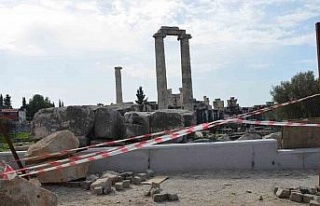 Didim Apollon Tapınağının çevresi düzenleniyor