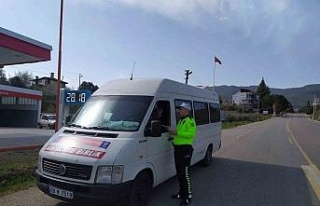 Karacasu’da sürücüler denetlendi