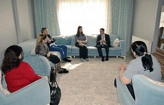 Kaymakam Ateş, öğrencilerin misafiri oldu