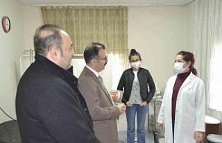 Kaymakam Ateş, Sağlık Evi’ni ziyaret etti
