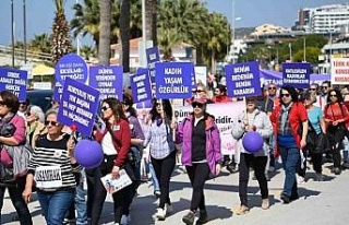 Kuşadası’nda Kadınlar Günü etkinliklerle kutlandı