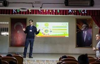 Öğrenciler ’Sıfır Atık’ konusunda bilgilendirildi