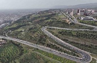 Üniversite hastanesi yolunda çalışma tamamlandı