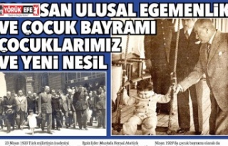 23 Nisan Ulusal Egemenlik Ve Çocuk Bayramı Çocuklarımız...