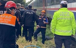 Aydın’da trenin çarptığı şahıs hayatını...