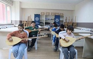 Aydınlı çocuklar, Büyükşehir’in kurslarıyla...