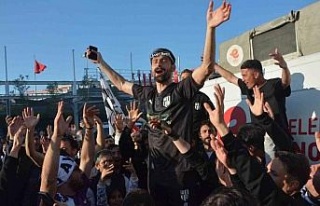 Aydınsporlular meydana indi, şampiyonluğu kutladı