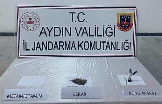 Kuyucak’ta şüpheli araçta uyuşturucu ele geçirildi