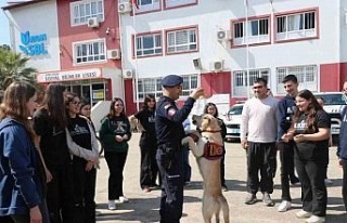 Lise öğrencileri jandarmayı yakından tanıdı