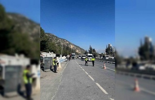 Otoyoldaki denetimde 11 sürücüye cezai işlem uygulandı