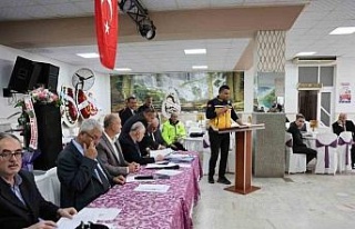 Şoför Başkan’ın genel kurulu eğitim semineri...