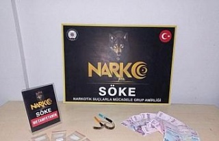Söke’de narkotik polisleri uyuşturucuya geçit...