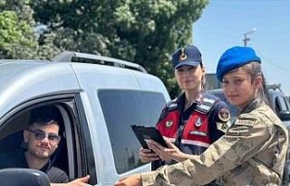 Aydın’da genç kızın jandarma olma hayali gerçeğe...