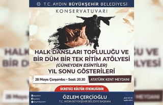Büyükşehir konservatuvarından yıl sonu gösterisine...